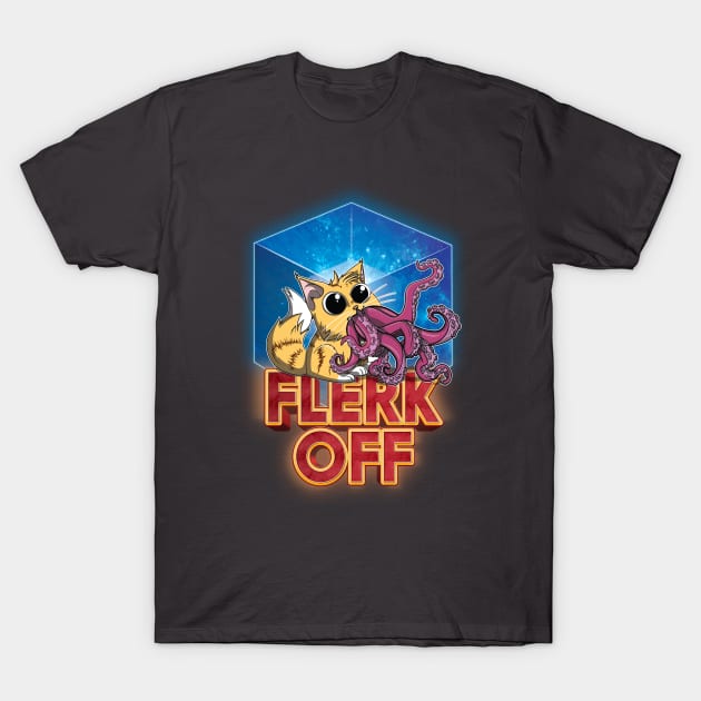 Flerk Off - Goose T-Shirt by TreemanMorse